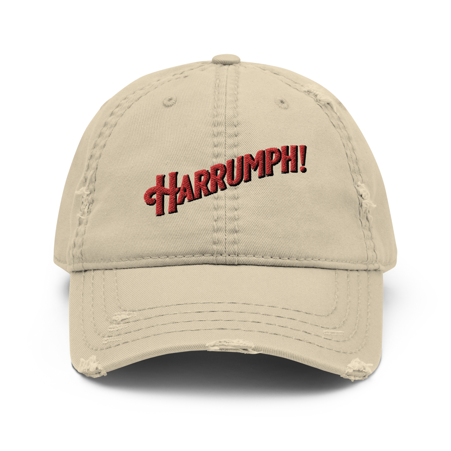 Harrumph! Classic Distressed Dad Hat